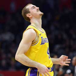 Lakers Alex Caruso Wants More Playing Time in WCF